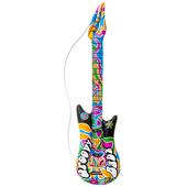 groovy inflatable guitar