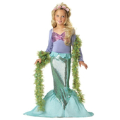 tween mermaid costume