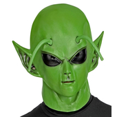 Alien Full Latex Mask Adult - Front View