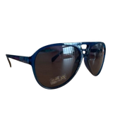 Retro 70's Sunglasses - Blue