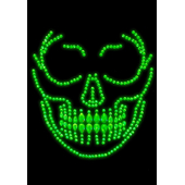 Skull Face Jewels Stickers