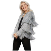 Silver festival jacket