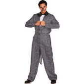 Pinstriped Tux Costume - Front View