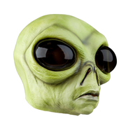 Alien Mask Large Eyes - Side view
