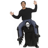 Ghost Face Piggyback Inflatable Costume