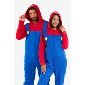 Mario Adult Onesie  pair