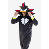 Shadow The Hedgehog Adult Onesie