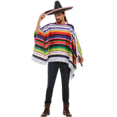 Multi Coloured Poncho