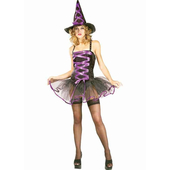 Purple witch costume