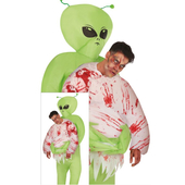 Carrying Green Allien