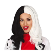 Black/White Wig