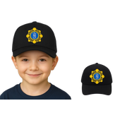 Black Garda Baseball Hat - Kids