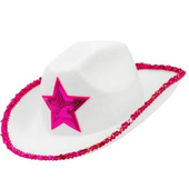 White cowgirl hat