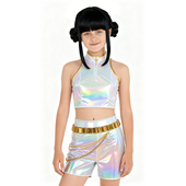 Pop Star Zoey Demon Hunter - White Stage Outfit