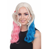 Jester Girl Coloured Wig