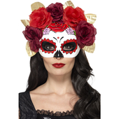 Day of the Dead Rose Eyemask