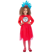 Dr. Seuss Cat In The Hat Thing 1 & 2 Dress