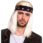 Wig with bandana