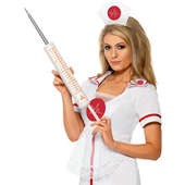 Giant Syringe costume prop