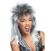 Rock Diva Wig - Blonde/Black