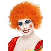 Orange Clown Wig