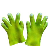 Green Ogre Latex Gloves