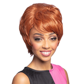 60s Short Beehive Wig - Aurburn