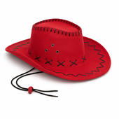 Kids Red Cowboy Hat