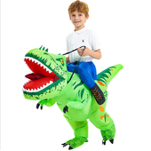 Kids Inflatable Dino Rider Costume