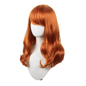 Auburn Cartoon Wig front view