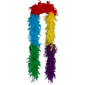 80g Feather Boa - Multicolour