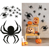 Spiders Wall Silhouettes