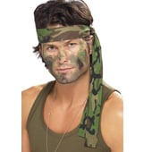Camouflage headband