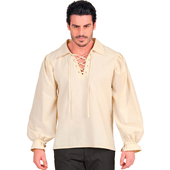 Men's Character Shirt - Beige