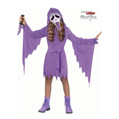 Lavender Glitter Ghostface Costume - Girls