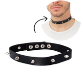 Punk Necklace - Black