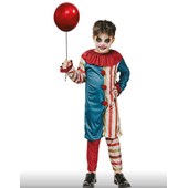 Vintage Clown Boys Costume - Kids