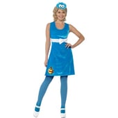 Ladies Cookie Monster Costume