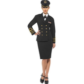 ladies navy officer costume