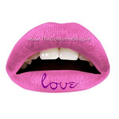 Pink Love Temporary Lip Tattoo