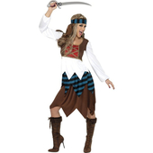 caribbean pirate lady costume