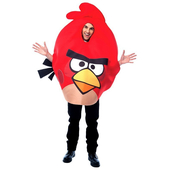 Red Angry Birds -Adult costume