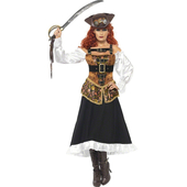 Steampunk Pirate Wench Costume