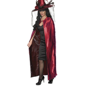 Deluxe Cape - Red/Black