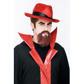 Devil Facial Hair - Red