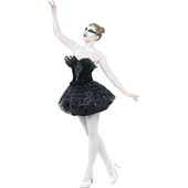 Gothic Swan Costume