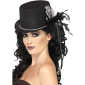 Black Hat With Skeleton Hand