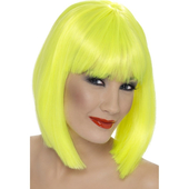 Glam Wig - Neon Yellow