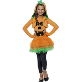 Kids Pumpkin Tutu Dress