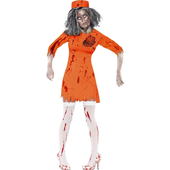 Zombie Death Row Diva Costume